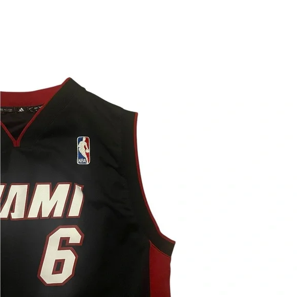 y2k miami heat lebron james adidas nba basketball jersey tank top